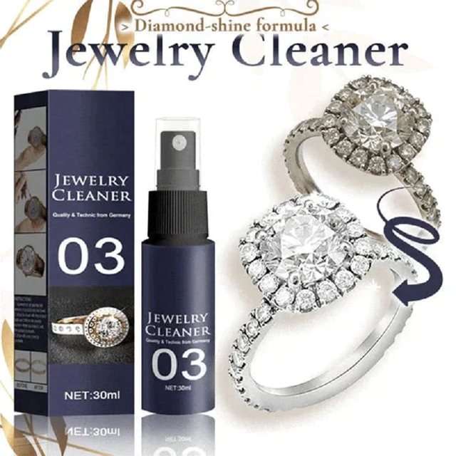 Jewelry Cleaner Spray Diamond-shine Jewellery Cleaning Agent Detergent  Remove Rust Surface of Jewelry And Smooth Metal Surface - AliExpress